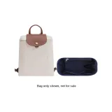 Сатиновый рюкзак Longyan, подкладка - темно-синий