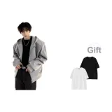 Серый [В комплекте с футболкой, 1 размер]