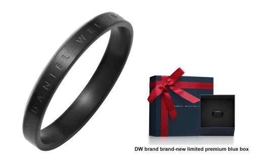 DW/DanielWellington CLASSIC SERIES Сплав Кольца Обсидиановый черный Унисекс
