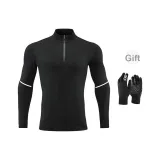 Черный + Ледокол Фитнес Перчатка - Черный