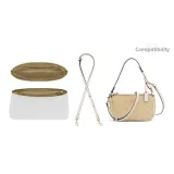 Coach Nolita 19 (Белый, бумага DuPont, подкладка + экрю, ширина 1,1 см, полотняное переплетение, золотистая пряжка, длина 90-120 см)