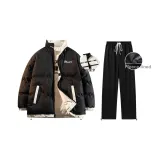 Комплект (черный топ+черные брюки)