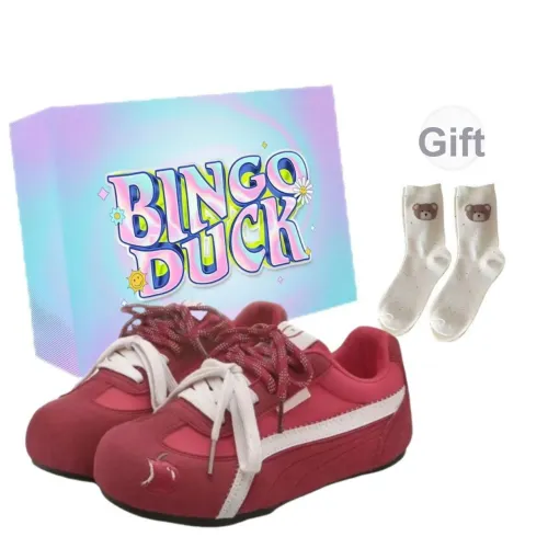 BINGO DUCK Повседневный Низкий Топ Женский