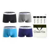 Black + Gray + Light Blue Blue [100% cotton, Box of 4 Packs]  
Черный + Серый + Светло-Синий Синий [100% хлопок, Коробка из 4 пачек]