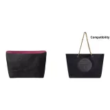 Черный с ягодным цветом, бумага DuPont, подкладка