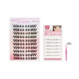 Клей-Бесплатно Лиса Серия Девятихвостый Кролик + Клей-Бесплатно Маленький Пламя Нижние Eyelashes + Пинцет