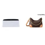 [Черный] Круассан Сумка Бумага DuPont Лайнер