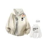 Хаки (в комплекте с белым свитшотом)