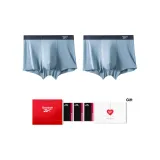 Серебристо-синий + Серебристо-синий (Упаковка из 2 коробок)