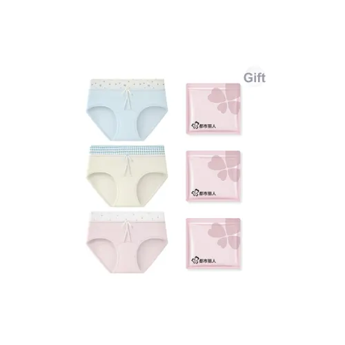 Городская красота Трусики-бикини Женские Сумка для покупок 3 шт