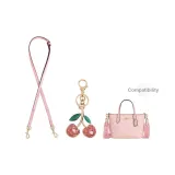 [Через плечо] Румяный розовый + Розовый кристалл Вишня Подвеска