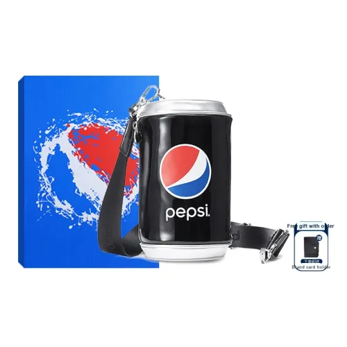 Pepsi Нейлоновая Сумка через плечо Стандартная Унисекс Черная