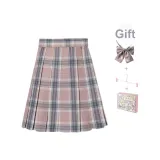 [Baozi] Клетчатая юбка + галстуки-бабочки