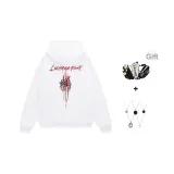 Белый (в комплекте с модным ожерельем и сумкой через плечо)