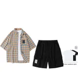 Set (Желтый + Черный) (Короткие рукава)