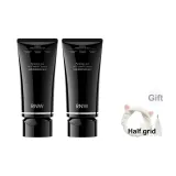 [Контроль жирности, лечение акне, очищающий гель, глина, 150 мл * 2] Включает пенящийся сетчатый фильтр + шампунь для волос + образец парфюма