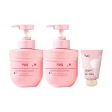 5383 Вишневый цветок Очищающее средство для лица 300 г (Бутылка) *2 + Крем для рук Дерево Верх (одежды) Любовь 40 г