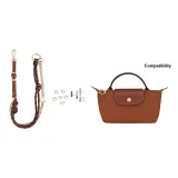 [Коньяк Золотой] Плечевой ремень перфорированный комплект