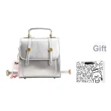 Серебристый + Брелок + Сумка для покупок