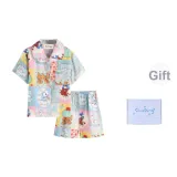 История, клетчатый, короткий, клетчатый, коробка