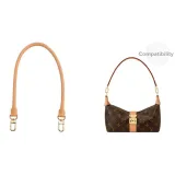 [Подмышка Спина] Пчелиный воск Круглый Плечевой ремень 70 см (Лицевая коровья кожа)