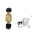 Золотой корпус, черный ремешок