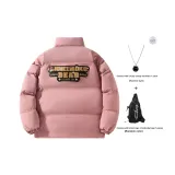 Розовый (с ожерельем + сумка через плечо)