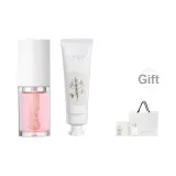 Цветочный Dream Traveler Lip Oil * Midsummer Dream Hand Cream [Подарок: образец парфюма] Сумка для покупок