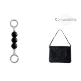 Золотистый (Янтарный Черный) Жемчужный Удлинитель Цепь 13 см