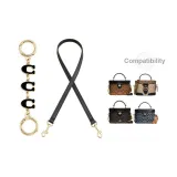 Черный тонкий плечевой ремень 67 см + буква C удлинительная цепь 13,6 см