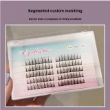 Мини Демон Секционный Накладные ресницы, 2 коробки [90 нитей/коробка]