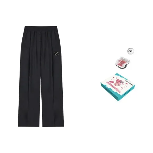 WE11DONE FW22 Вязаные тренировочные штаны унисекс черные