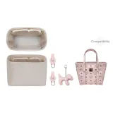 [Розовый] Фланелевый вкладыш + Износостойкая застежка (в комплекте с шармом)