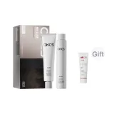 Лён Серый-Лён Серый Коричневый-Средний Длина Волос (Размер Длины) (Включает 100г Маска для Восстановления Волос)