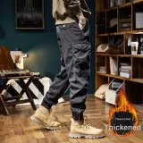 Серый с флисовой подкладкой