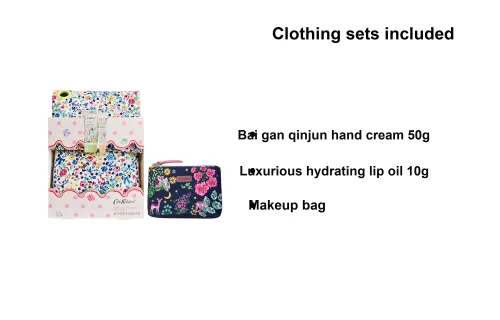 Cath Kidston Цветочный Крем для рук Бальзам для губ Наборы для ухода Шелковистый Гладкий