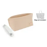 Белый (Напрягательные плечевые накладки) 23 см + Средний размер, бежевый вкладыш