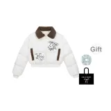 Белый, в комплекте с резинкой для волос + эксклюзивная коробка