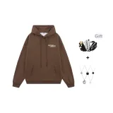 Кофейный (в комплекте с модным ожерельем + сумка через плечо)