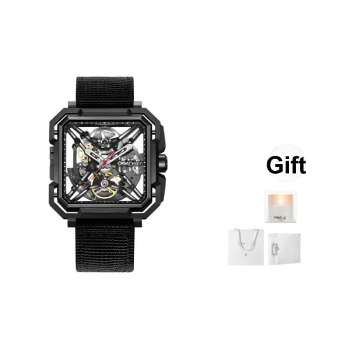 CIGA design Автоматический механический механизм Мужские часы X Collection 45мм*48,9мм*11,5мм Черный