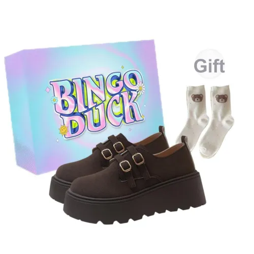 BINGO DUCK Повседневный Низкий Топ Женский