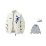 Хаки + Светло-Серый Внутренний Свитшот