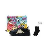 Чёрный/Классический Белый [Мультяшная Сумка для покупок]