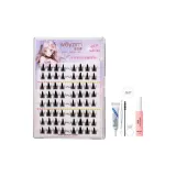 8-рядочный озорной эльф + набор инструментов для ресниц + клей для глаз