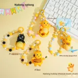 Аутентичный Nailong Праздничный Лайфстайл Бусины Украшение - Забавное Черное Лицо