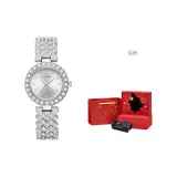 Серебряный [Красный Романтическая коробка-сердце]