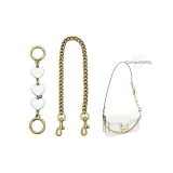 (Древний Золотой) Белый Сердце удлинительная цепочка + собачья пряжка декоративная цепочка 40 см