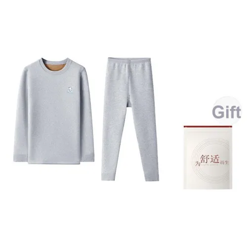 Red Bean Мальчики Hemp Ash Men's Термокомплекты