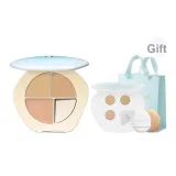 #01 Гусиный пух Палетка + Кончик пальца Розовый *2 + #01 Образец Карта + Сумка для покупок