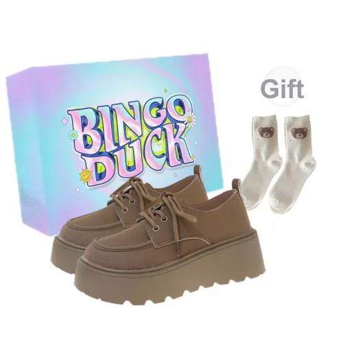 BINGO DUCK Повседневный Низкий Топ Женский